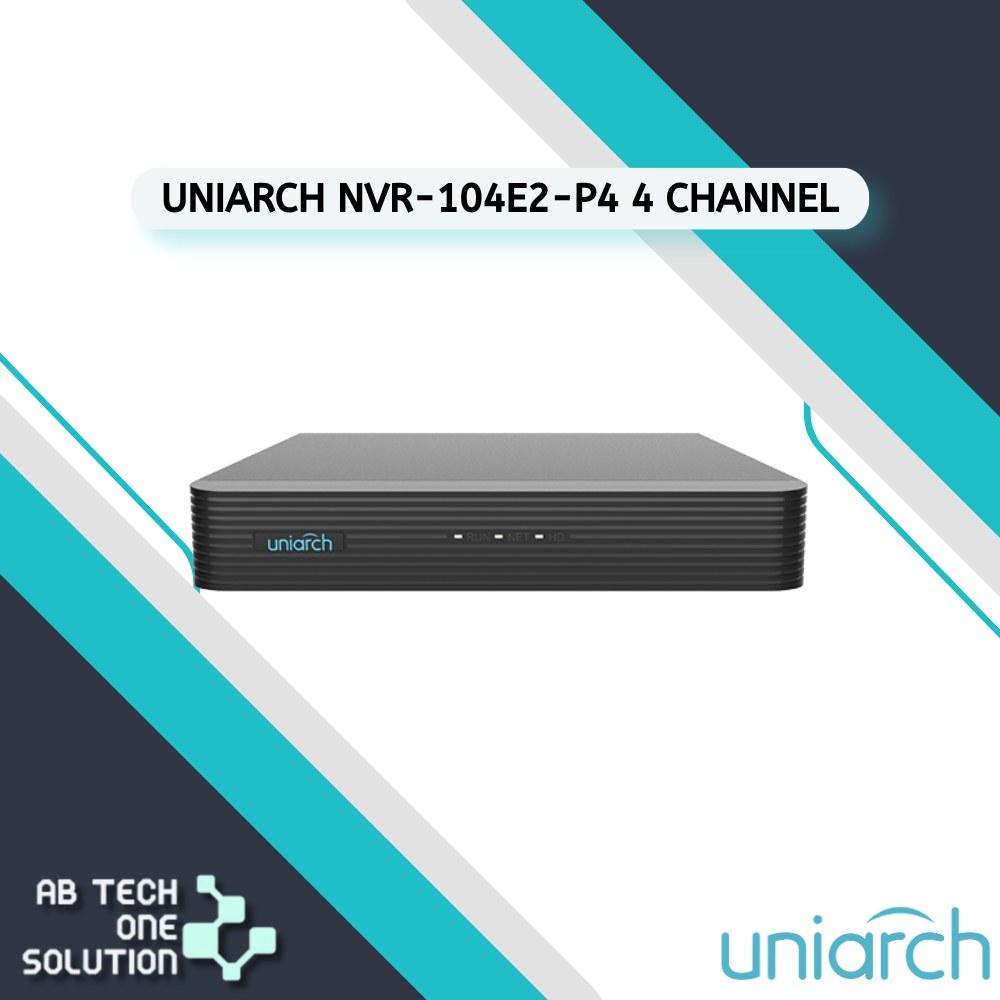 Uniarch NVR-104E2-P4 4 Channels POE+ Network Video Recorder photo 1 of 1