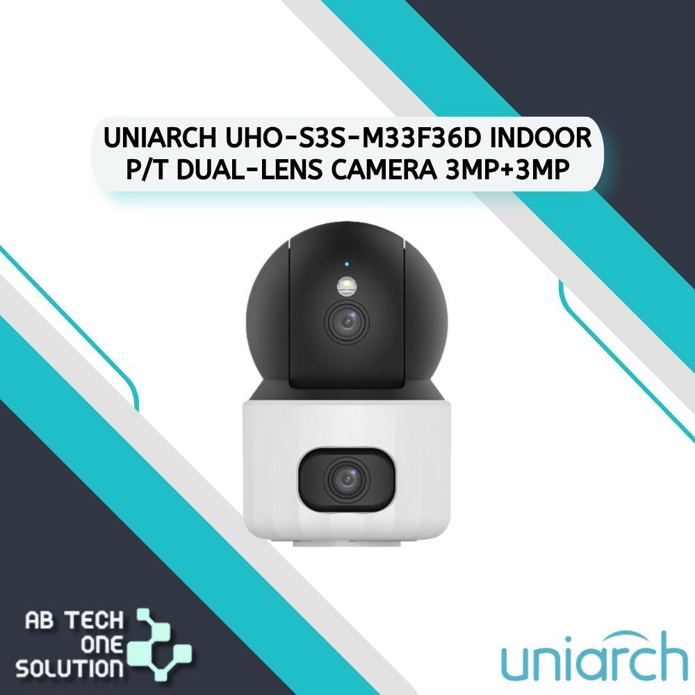 Uniarch UHO-S3S-M33F36D Indoor Pan/Tilt Dual-Lens 3MP+3MP photo 1 of 1